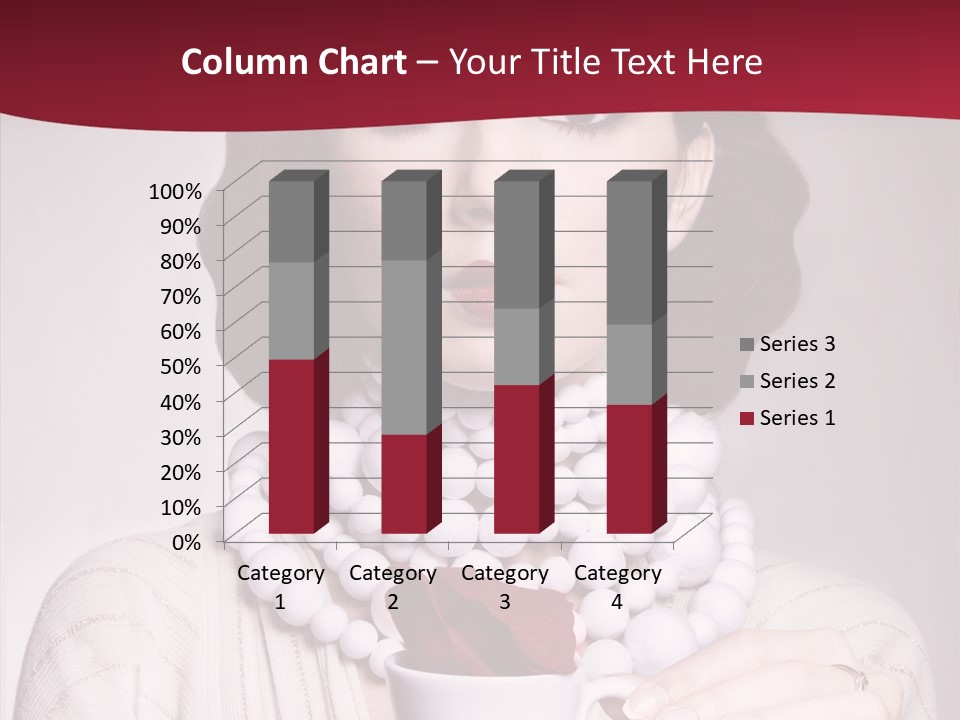 Light Rose Leaf Delightful PowerPoint Template