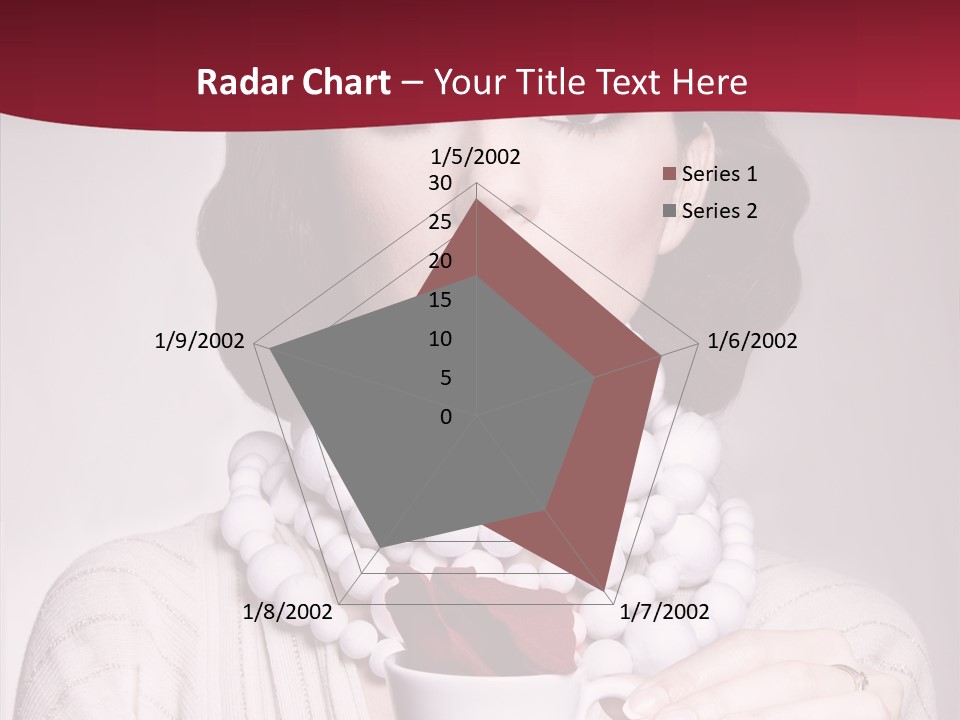 Light Rose Leaf Delightful PowerPoint Template