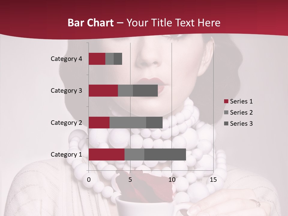 Light Rose Leaf Delightful PowerPoint Template