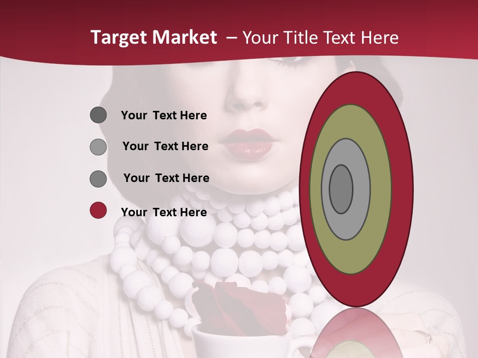 Light Rose Leaf Delightful PowerPoint Template