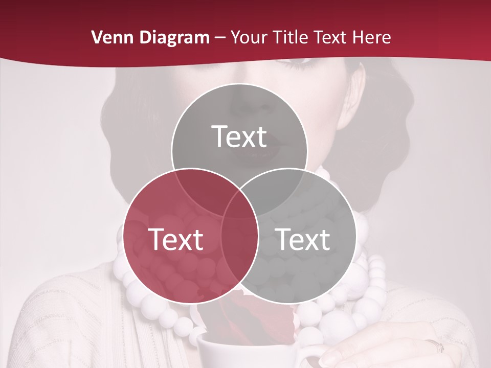 Light Rose Leaf Delightful PowerPoint Template