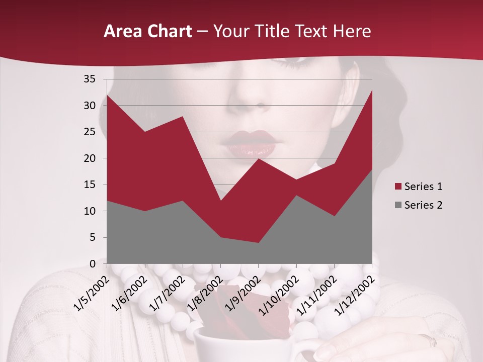 Light Rose Leaf Delightful PowerPoint Template