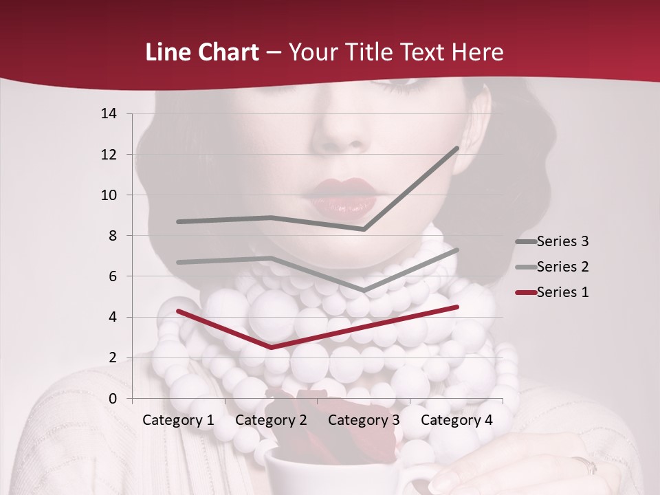 Light Rose Leaf Delightful PowerPoint Template