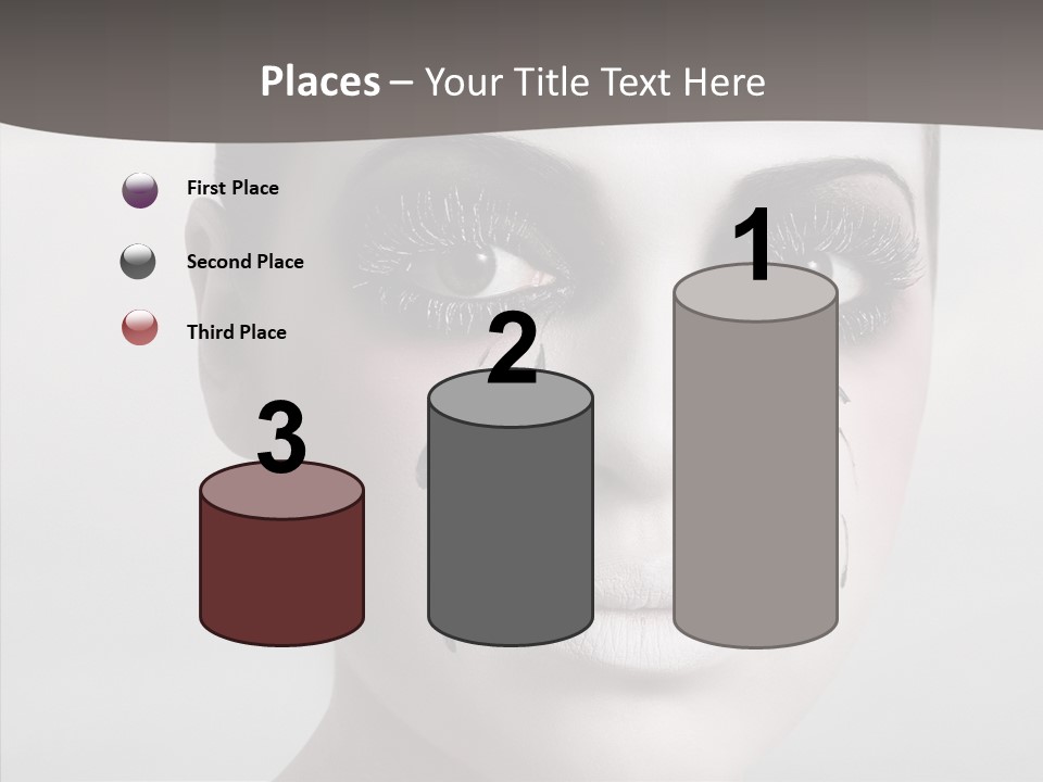 Makeup Pain Nostalgia PowerPoint Template