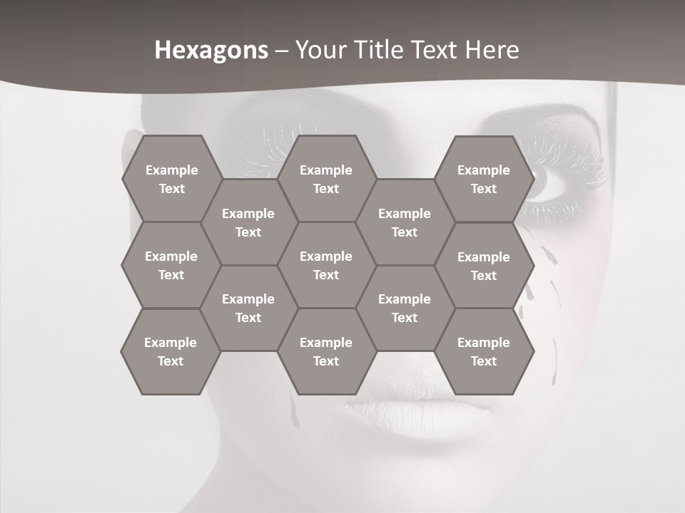 Makeup Pain Nostalgia PowerPoint Template