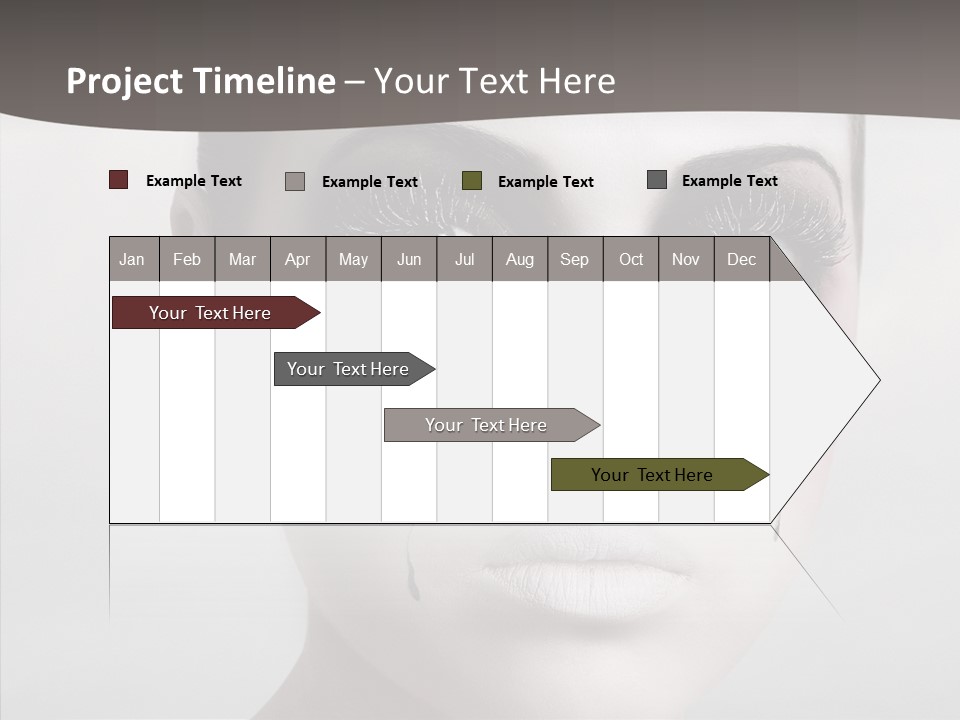 Makeup Pain Nostalgia PowerPoint Template