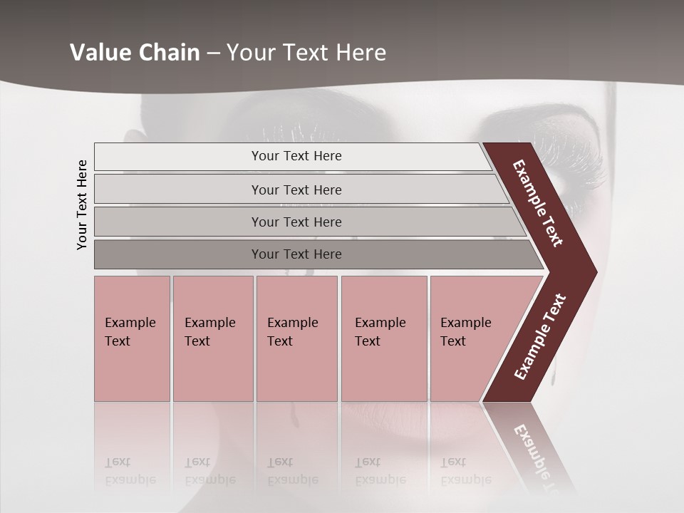 Makeup Pain Nostalgia PowerPoint Template