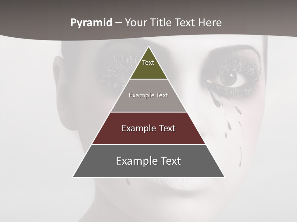 Makeup Pain Nostalgia PowerPoint Template
