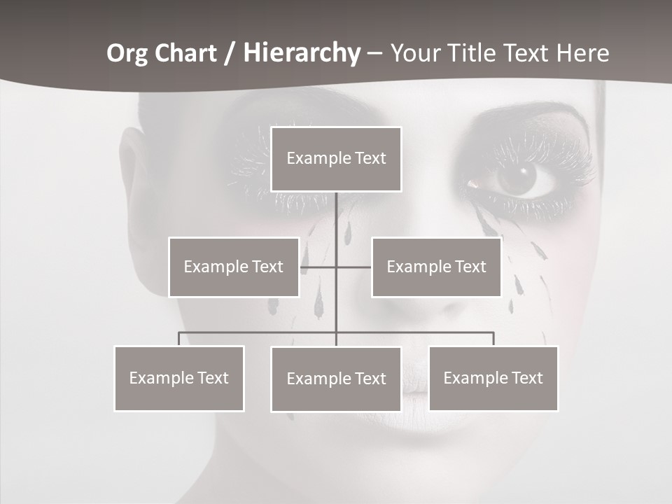 Makeup Pain Nostalgia PowerPoint Template
