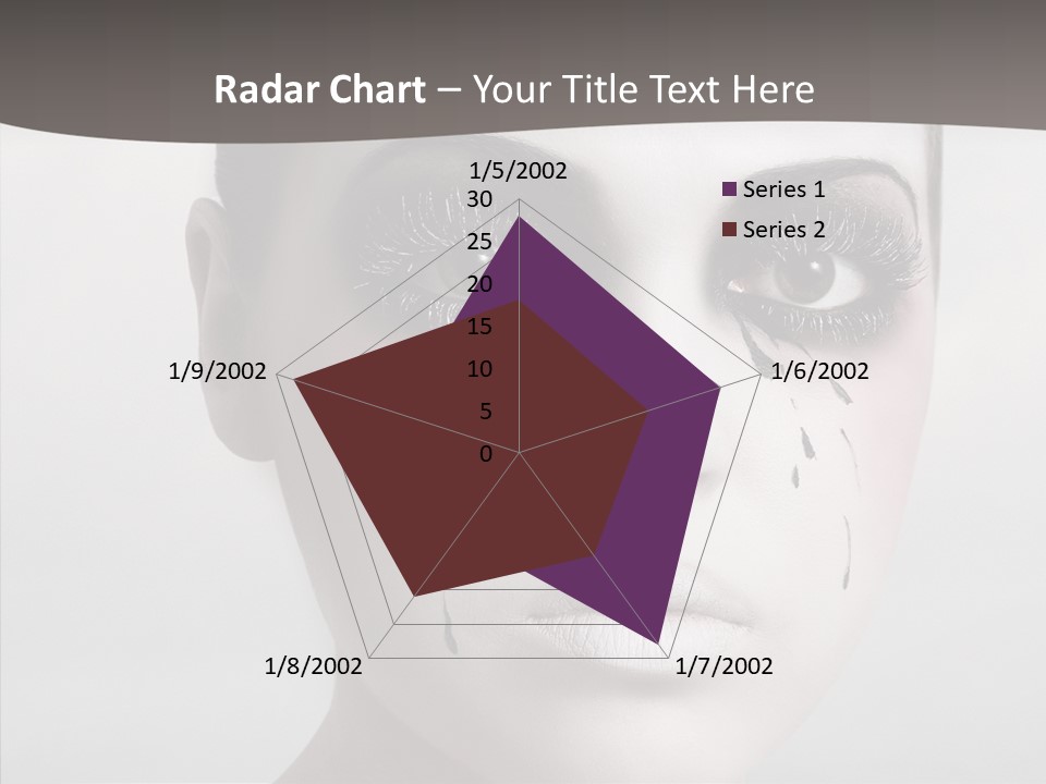 Makeup Pain Nostalgia PowerPoint Template