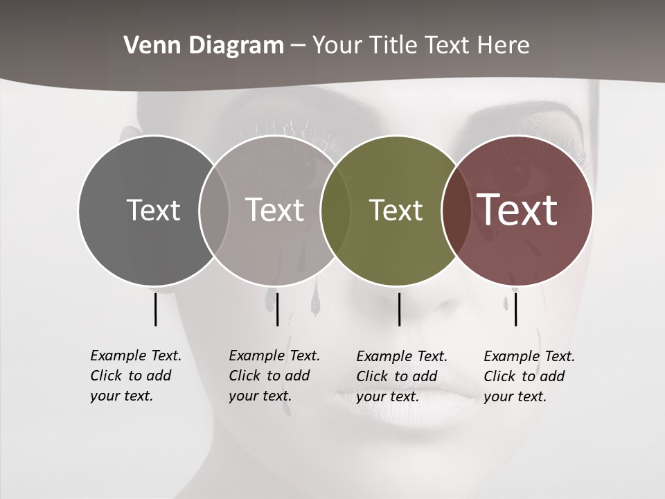Makeup Pain Nostalgia PowerPoint Template