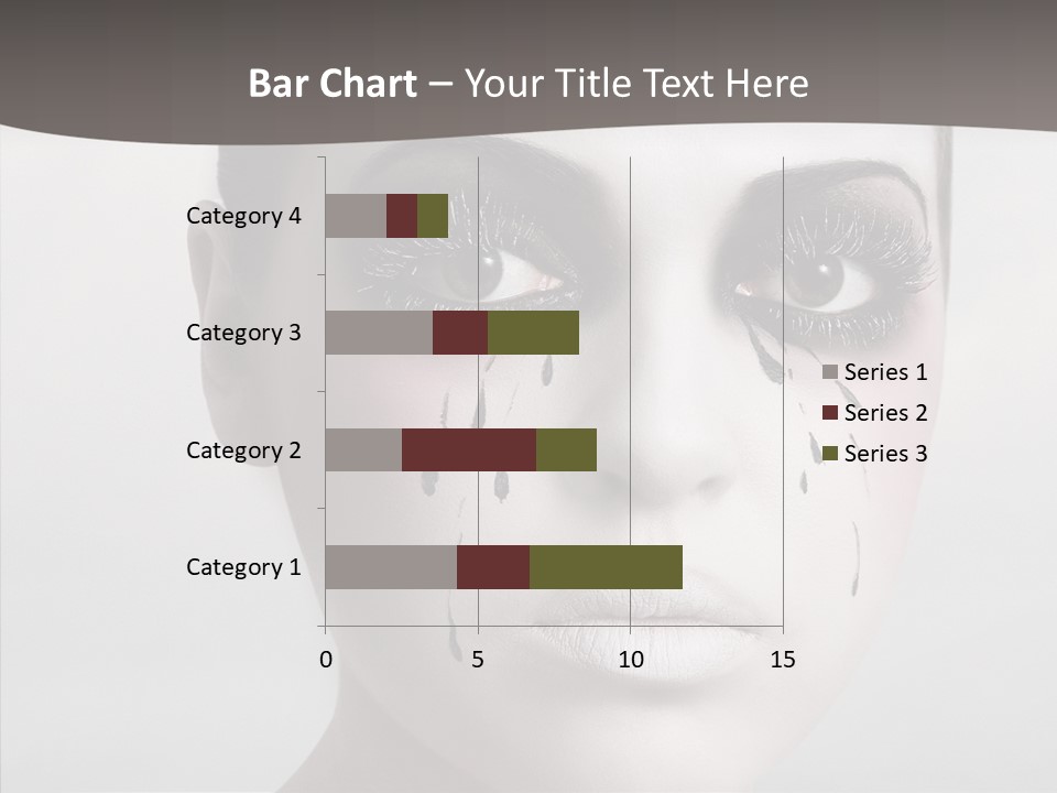 Makeup Pain Nostalgia PowerPoint Template