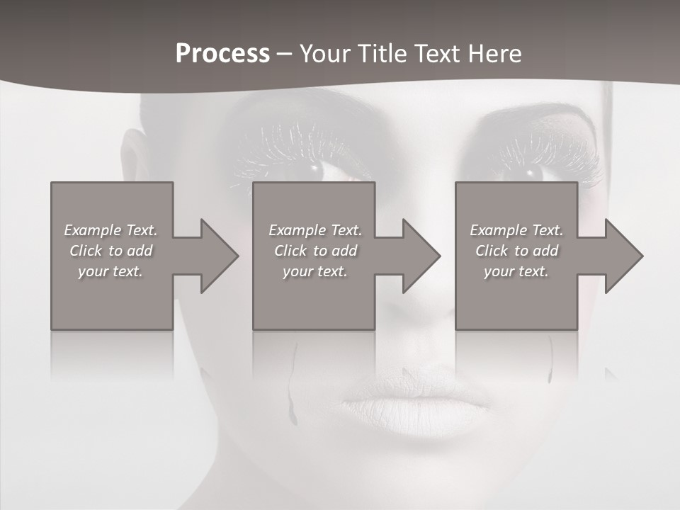Makeup Pain Nostalgia PowerPoint Template