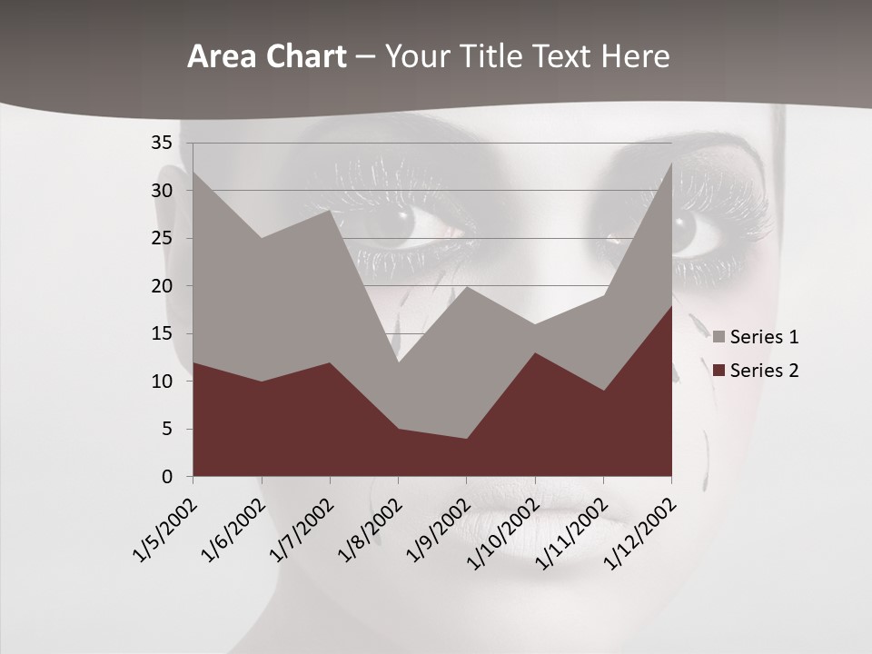 Makeup Pain Nostalgia PowerPoint Template