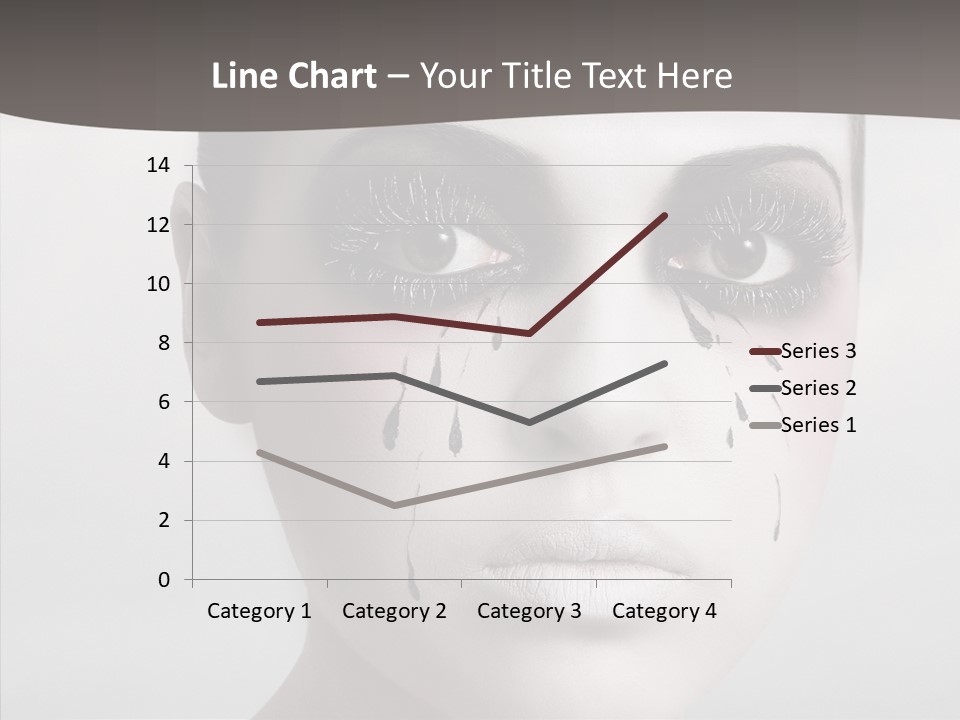 Makeup Pain Nostalgia PowerPoint Template