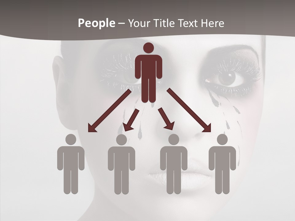 Makeup Pain Nostalgia PowerPoint Template