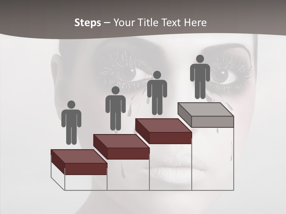 Makeup Pain Nostalgia PowerPoint Template