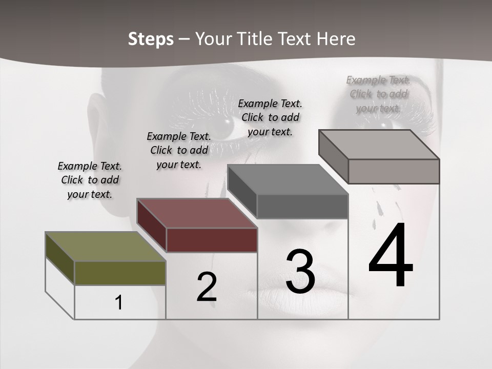 Makeup Pain Nostalgia PowerPoint Template