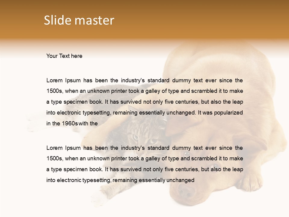 Duet Space Tranquil PowerPoint Template