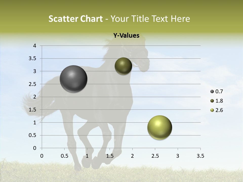 Sky Horse-Racing Stirrup PowerPoint Template