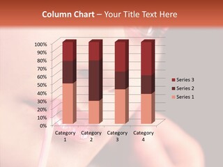 Color Mouth Eyebrow PowerPoint Template