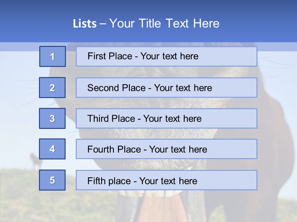 Smile Ears Nature PowerPoint Template