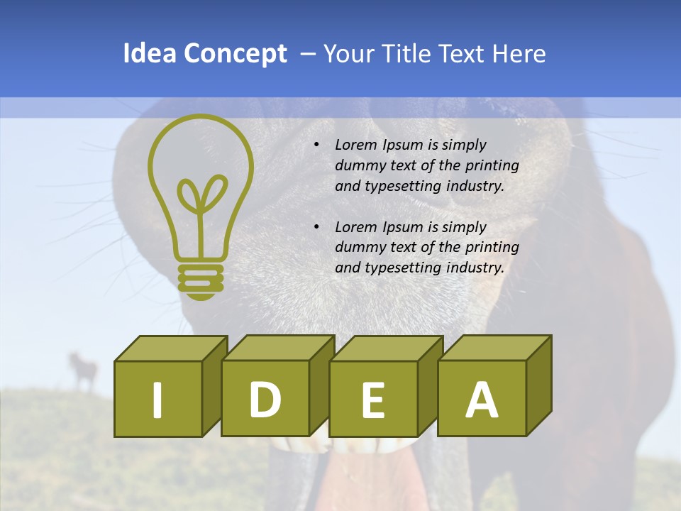 Smile Ears Nature PowerPoint Template