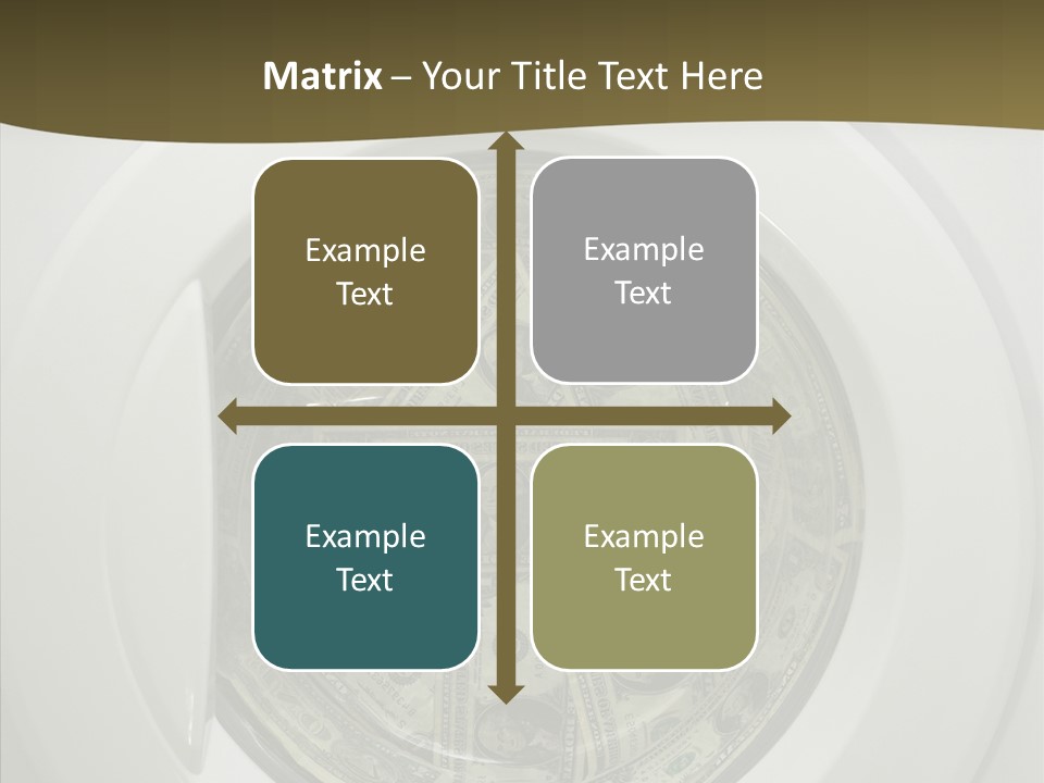 Forbidden Pecuniary Laundry PowerPoint Template