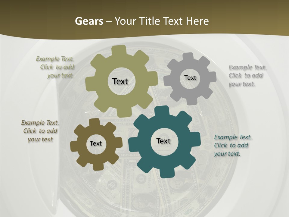 Forbidden Pecuniary Laundry PowerPoint Template