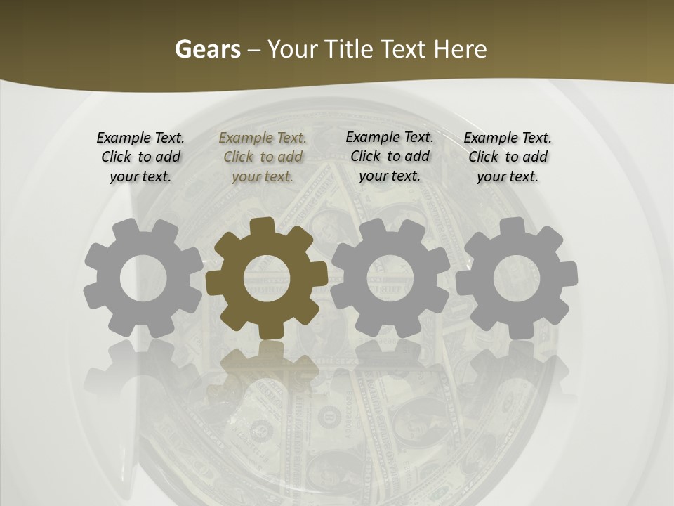 Forbidden Pecuniary Laundry PowerPoint Template