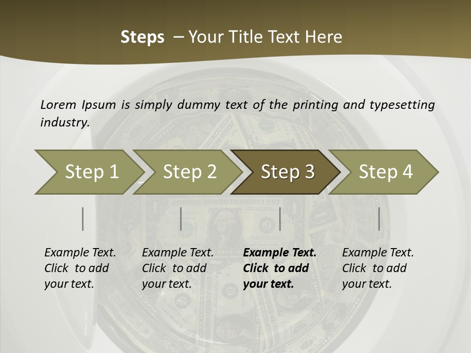 Forbidden Pecuniary Laundry PowerPoint Template