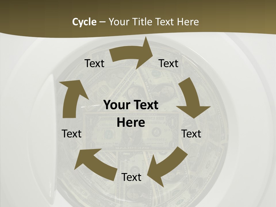 Forbidden Pecuniary Laundry PowerPoint Template