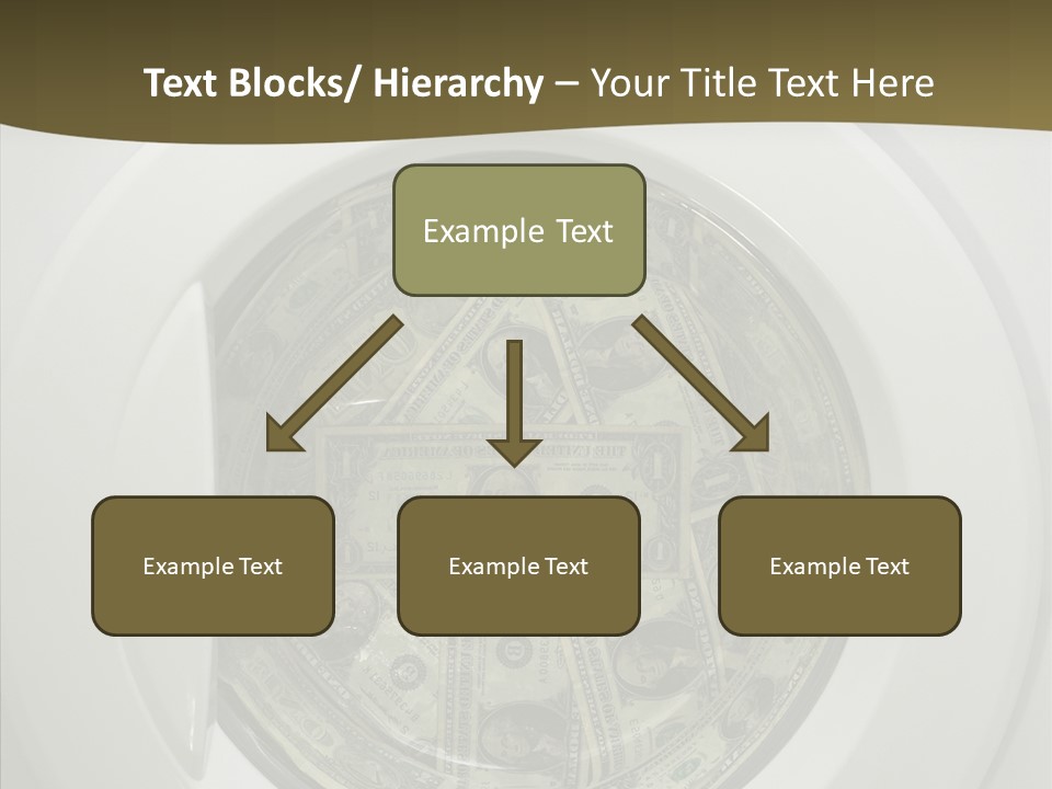 Forbidden Pecuniary Laundry PowerPoint Template