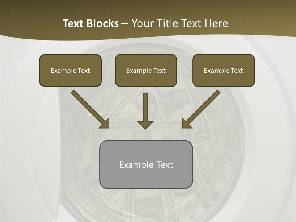 Forbidden Pecuniary Laundry PowerPoint Template