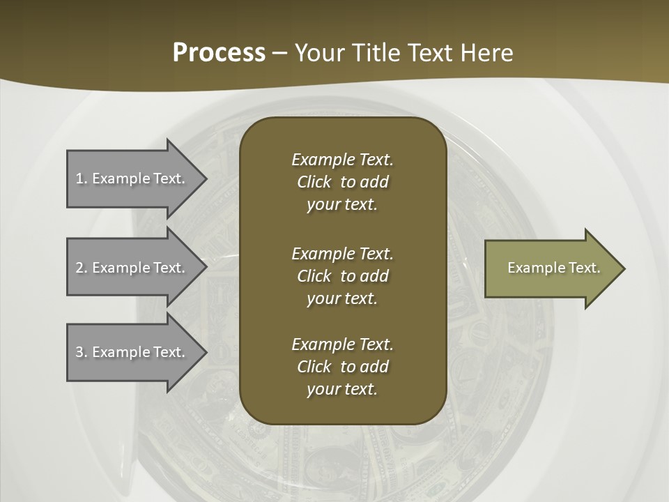 Forbidden Pecuniary Laundry PowerPoint Template