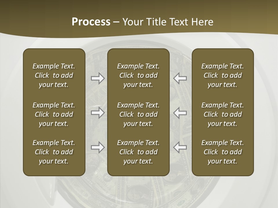 Forbidden Pecuniary Laundry PowerPoint Template