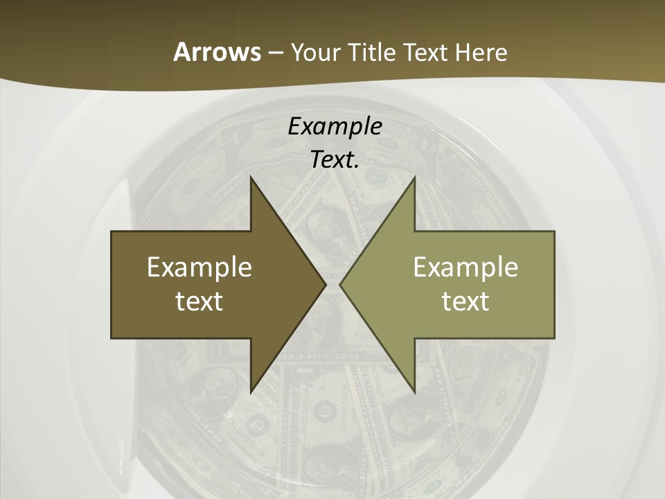Forbidden Pecuniary Laundry PowerPoint Template