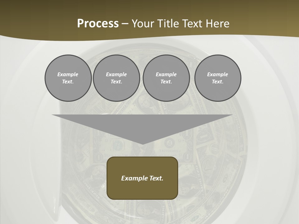 Forbidden Pecuniary Laundry PowerPoint Template