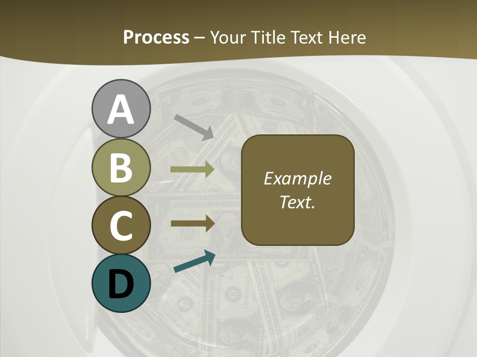 Forbidden Pecuniary Laundry PowerPoint Template