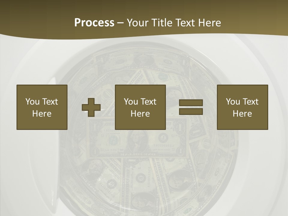 Forbidden Pecuniary Laundry PowerPoint Template