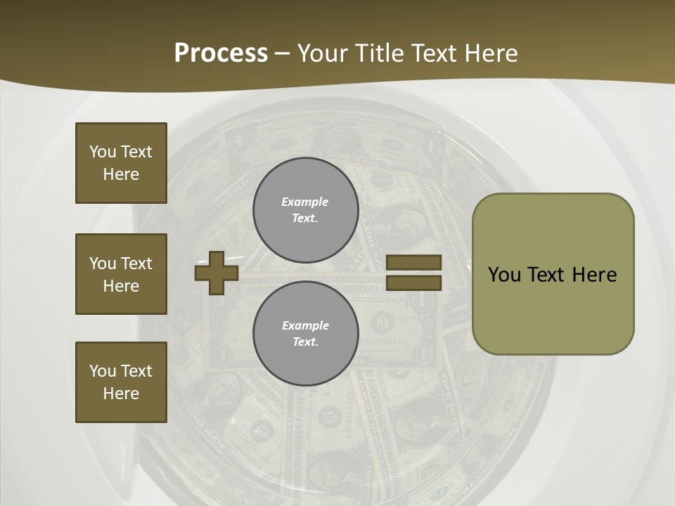 Forbidden Pecuniary Laundry PowerPoint Template