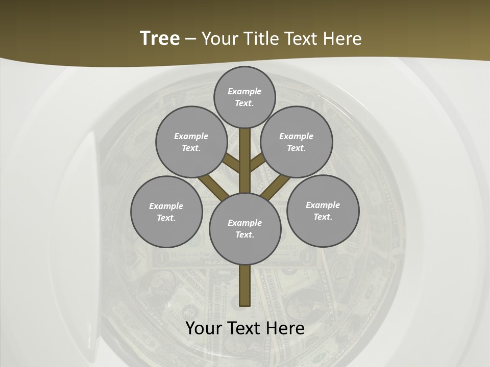 Forbidden Pecuniary Laundry PowerPoint Template