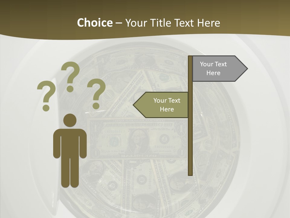 Forbidden Pecuniary Laundry PowerPoint Template