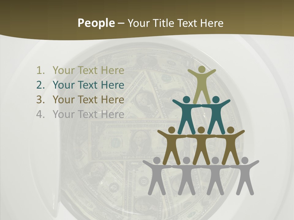 Forbidden Pecuniary Laundry PowerPoint Template