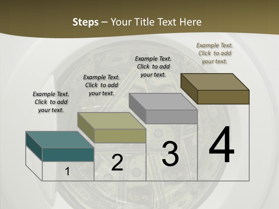 Forbidden Pecuniary Laundry PowerPoint Template