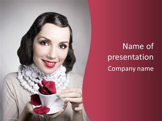 Beauty Smart Mystery PowerPoint Template