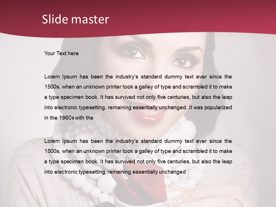 Beauty Smart Mystery PowerPoint Template