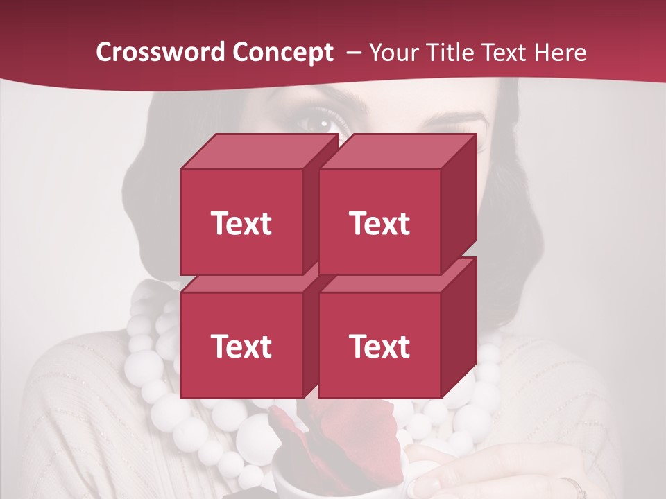 Beauty Smart Mystery PowerPoint Template