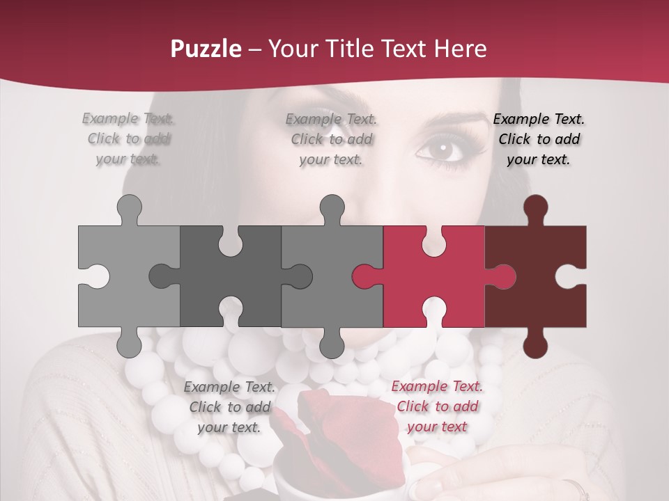 Beauty Smart Mystery PowerPoint Template