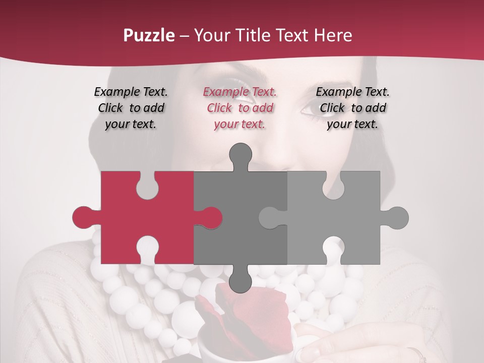 Beauty Smart Mystery PowerPoint Template